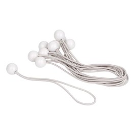 KREATOR BUNGEE BALL STRAPS 4mm 25cm 10PCS KRT555106  KREATOR ΛΑΣΤΙΧΑ ΣΤΗΡΙΞΗΣ ΜΕ ΜΠΑΛΑΚΙΑ 4mm 25cm 10PCS KRT555106